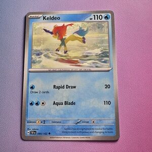 keldeo - 044/162 (uncommon) — pokemon: temporal forces